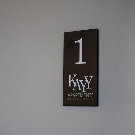Kayy Apartments 1 In Matala Exteriör bild